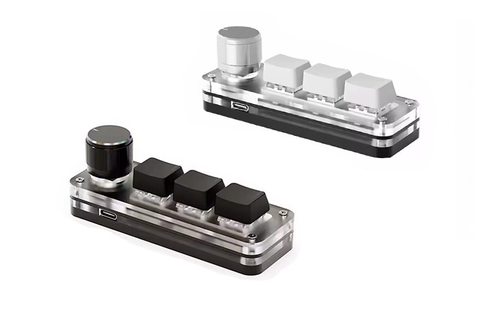 Compatible 3 keys mini keypads on macOS