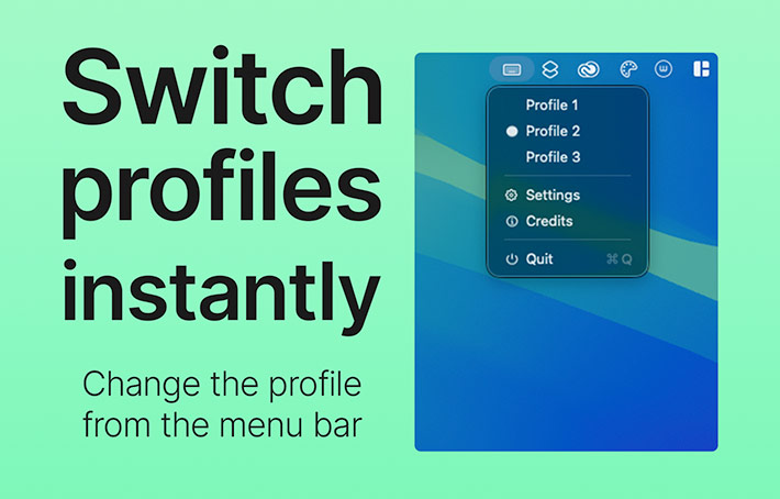 KUi Keys helper menu