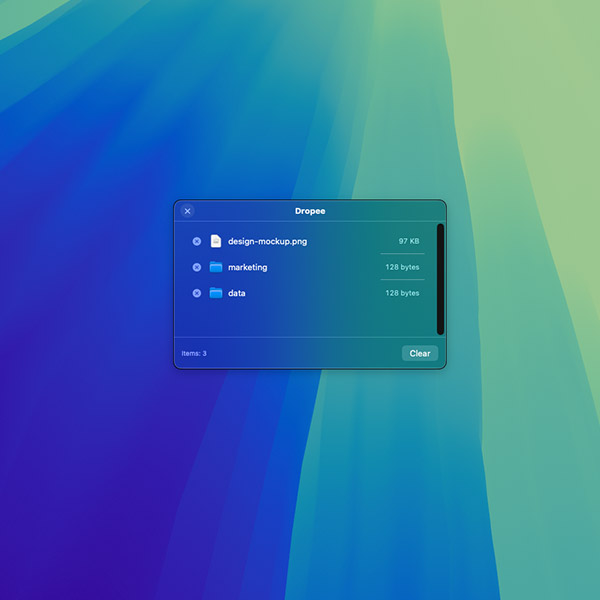 Dropee - moving files on macOS